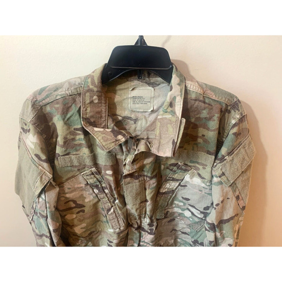 US Army Combat Uniform Coat Shirt Multicam OCP Type 1 Medium Regular 9784 - Picture 2 of 8